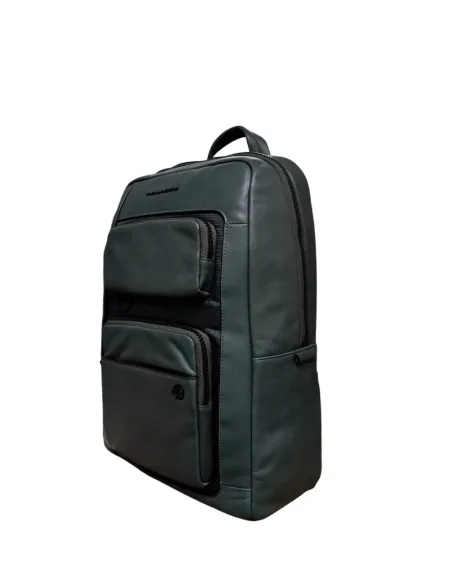 Piquadro Liko 14 Laptop-Rucksack, grün