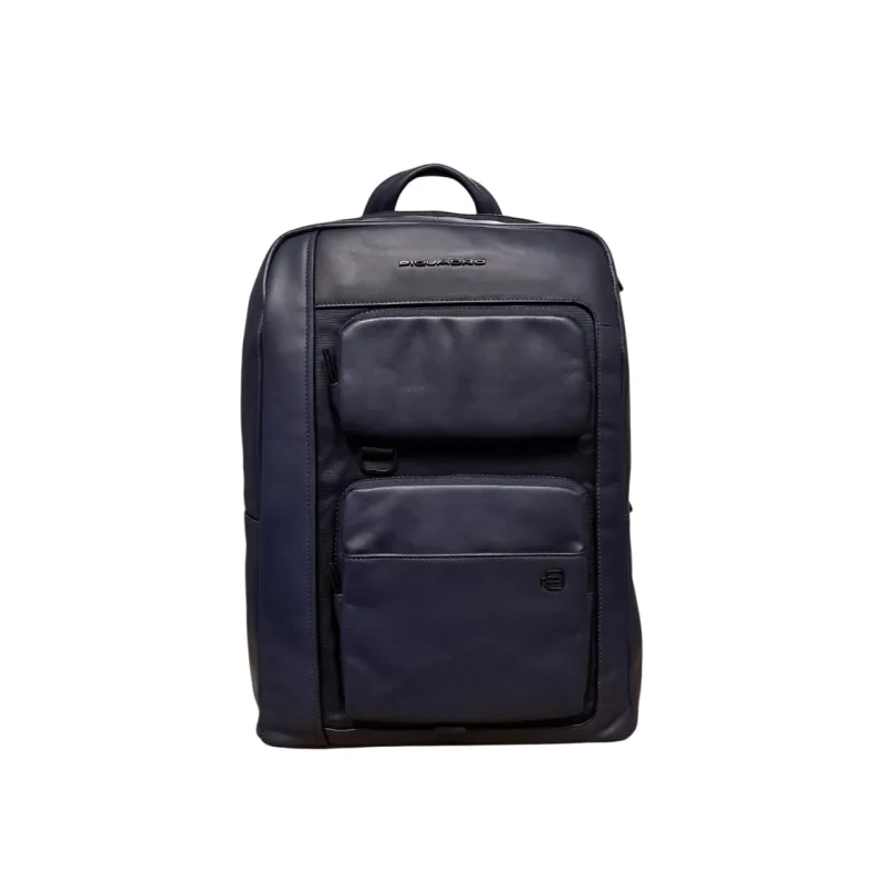 Piquadro Liko 14 laptop backpack, blue