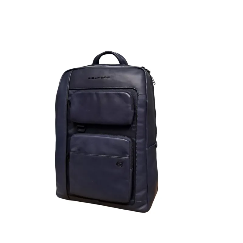 Piquadro Liko 14 Laptop-Rucksack, blau 2