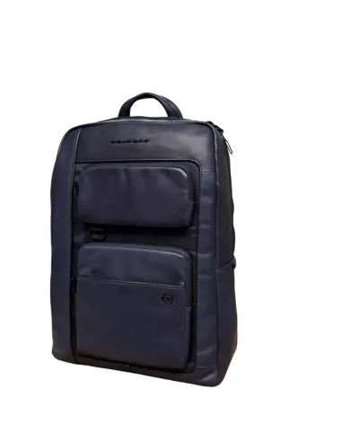 Piquadro Liko 14 Laptop-Rucksack, blau