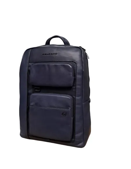 Piquadro Liko 14 Laptop-Rucksack, blau