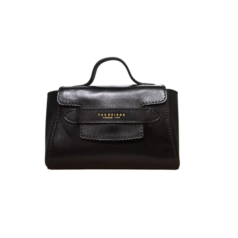 The Bridge Lucrezia Mini-Tasche, schwarz