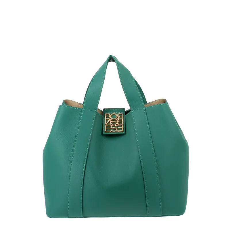 Borbonese Nueve Handtasche, Wald 2