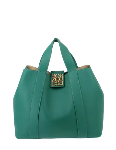 Borbonese Nueve handbag, forest