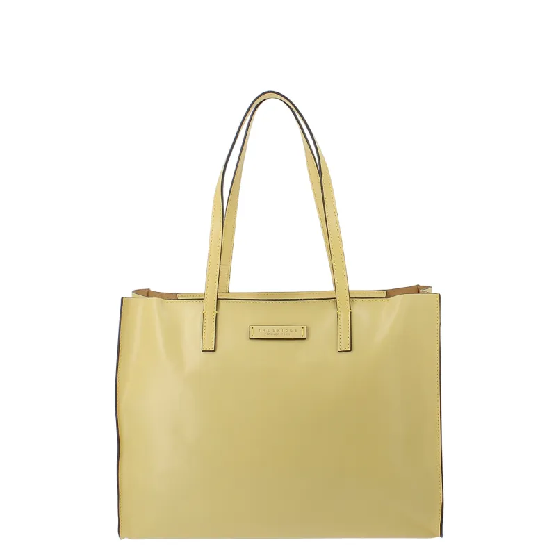 The Bridge Mirra horizontal shopping bag with zip...