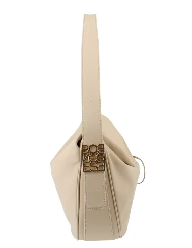 Borbonese Nueve leather shoulder bag,...