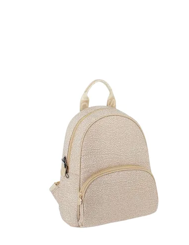 Borbonese Eco Line Damen-Rucksack, sand