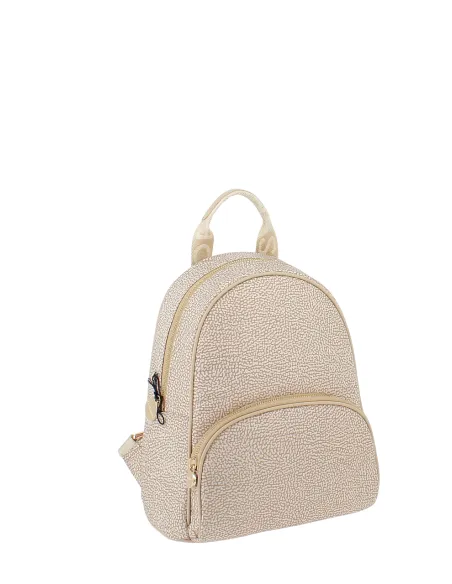Borbonese Eco Line Damen-Rucksack, sand