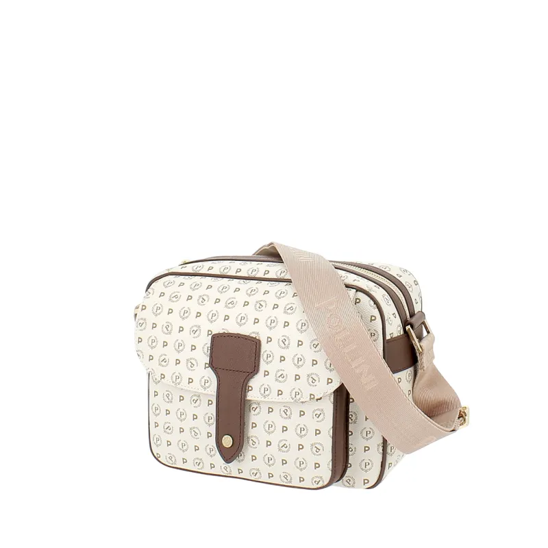 Pollini heritage Shoulder bag ivory-brown 2