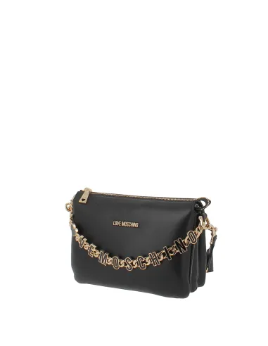 Love Moschino leather shoulder bag,...