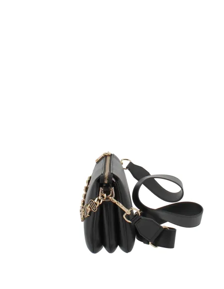 Love Moschino leather shoulder bag, black