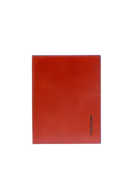 Piquadro Blue Square Passport holder, orange