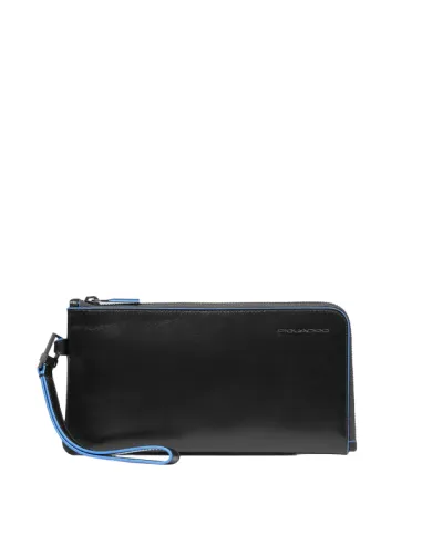 Pochette uomo Piquadro Blue Square, nera