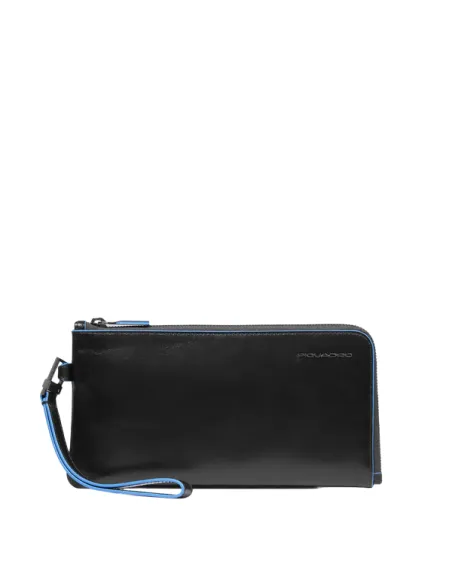 Pochette uomo Piquadro Blue Square, nera