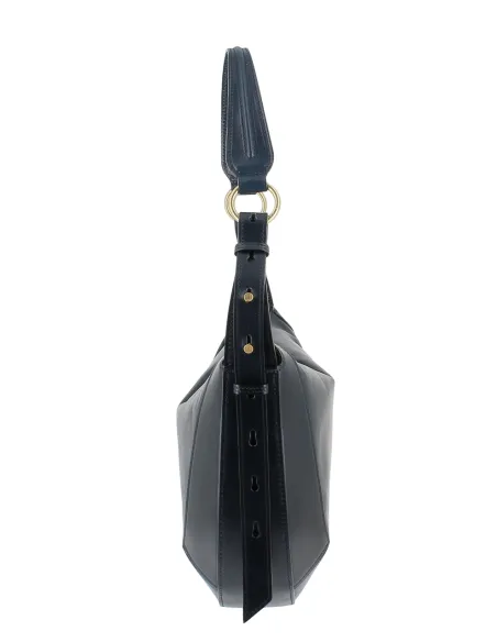 Borsa a tracolla The Bridge Fedora, blu oltremare