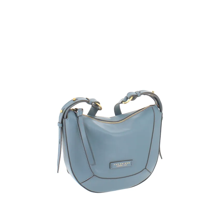 The Bridge Fedora medium shoulder bag, light blue 2