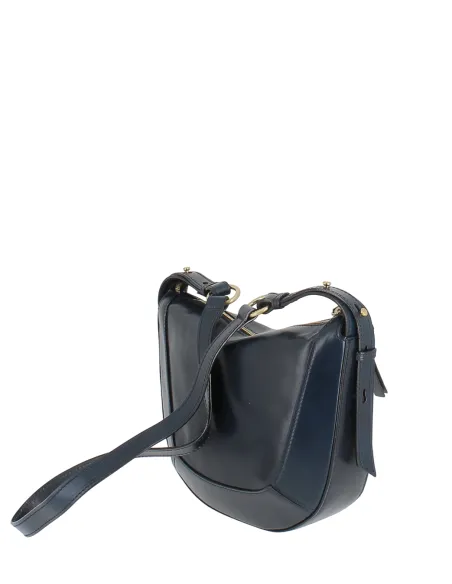 Borsa media a tracolla The Bridge Fedora, blu oltremare