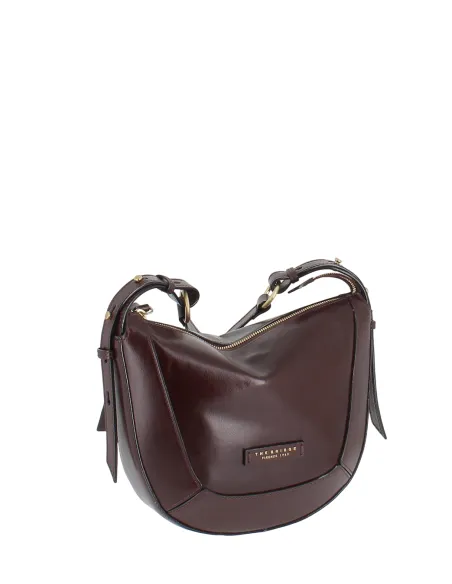 Borsa media a tracolla The Bridge Fedora, mosto