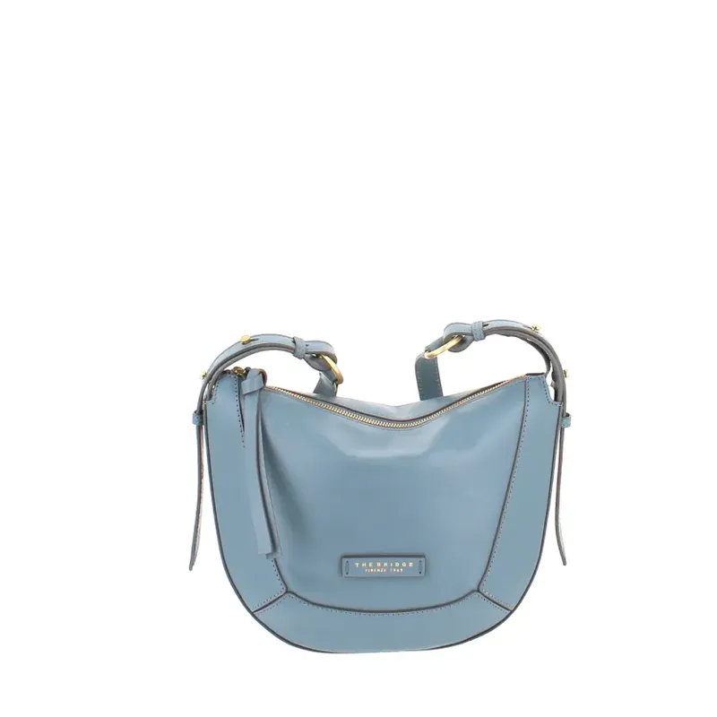The Bridge Fedora medium shoulder bag, light blue