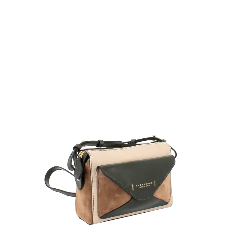 The Bridge Fedora Wow cross-body bag, green mix 2