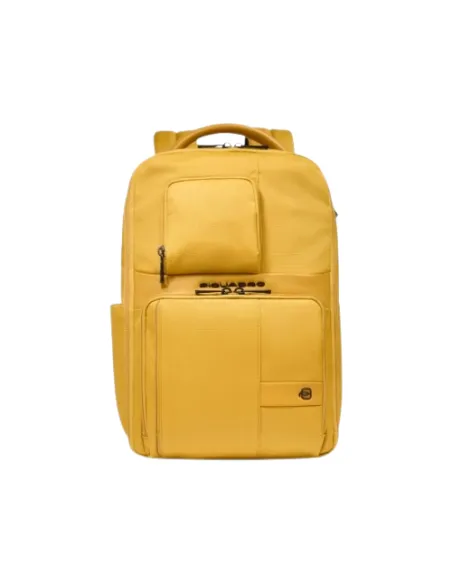 Zaino da viaggio misura Ryanair porta pc 14,00 Piquadro Wollem, giallo
