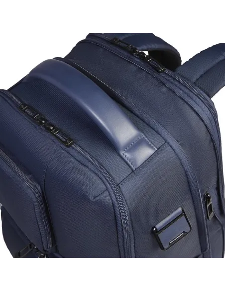 Reiserucksack im Ryanair-Format mit Laptop-Fach Piquadro Wollem, blau