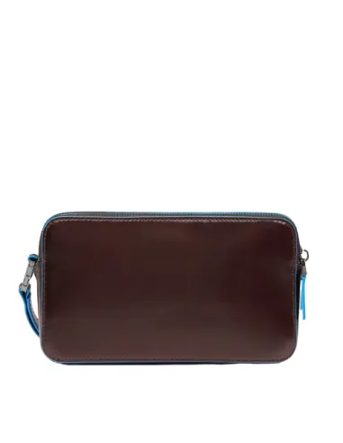Pochette Blue Square Piquadro a due...