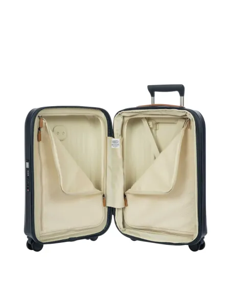 Trolley cabina ultraleggero Brics Taormina, blu