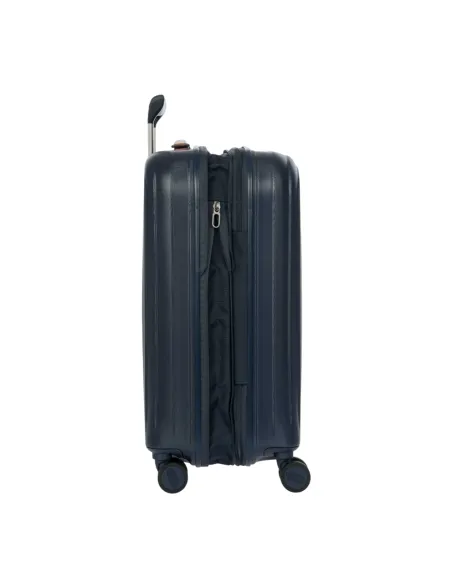 Bric's Taormina Lightweight Cabin Trolley with USB Port and TSA Lock, blue