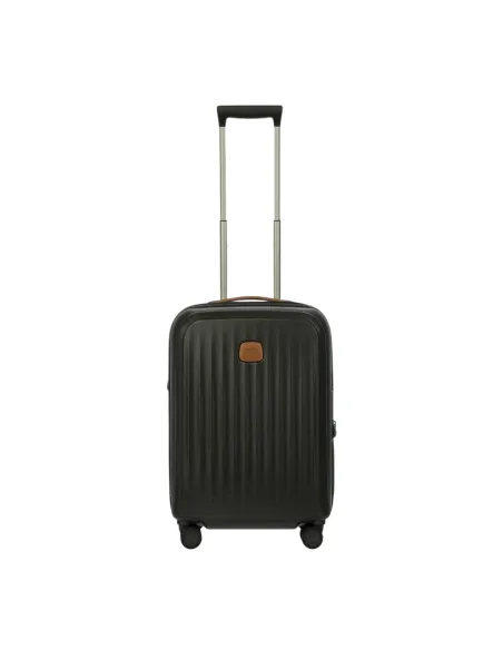 Trolley cabina ultraleggero Brics Taormina, verde oliva