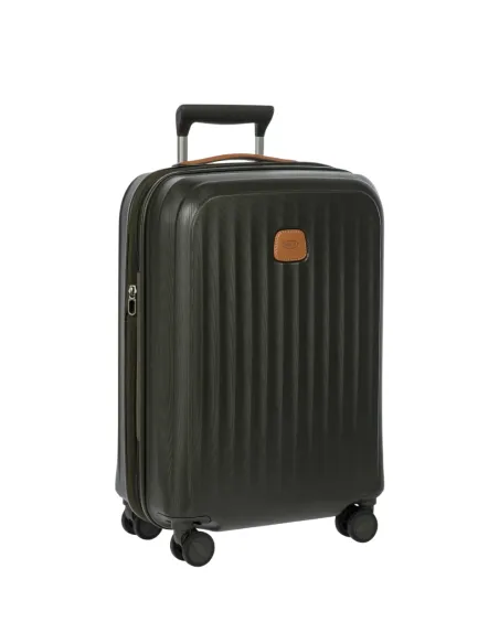 Trolley cabina ultraleggero Brics Taormina, verde oliva