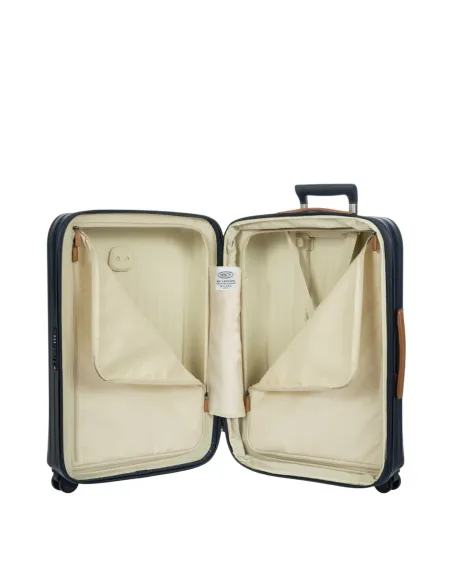 Brics Taormina Medium Expandable Trolley with TSA Lock, blue