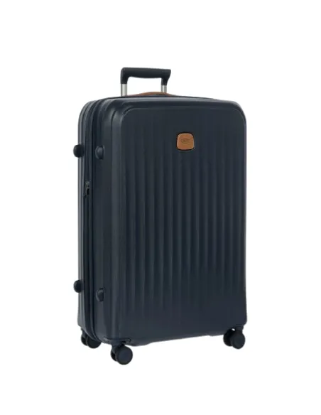 Brics Taormina Großer Trolley USB, TSA, Erweiterbar, blau