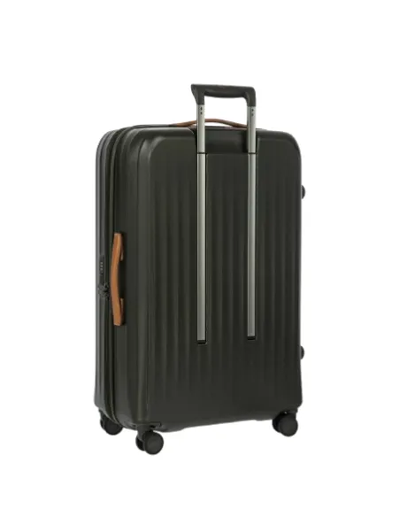 Brics Taormina Großer Trolley USB, TSA, Erweiterbar, grün