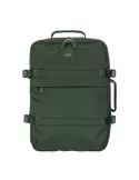 Brics Positano Soft Rucksack für Flugreisen aus recyceltem Gewebe, Emerald green