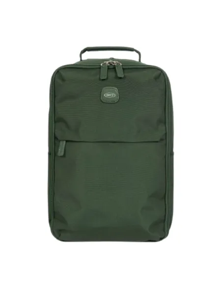Brics Positano Soft Underseat Backpack  Ryanair & EasyJet Cabin Approved, Recycled Fabric, emerald green