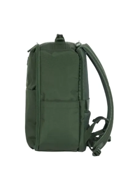 Brics Positano Soft Underseat Backpack  Ryanair & EasyJet Cabin Approved, Recycled Fabric, emerald green
