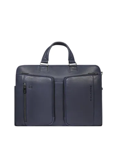 Piquadro Cronus two-handles leather...