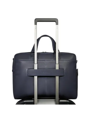 Piquadro Cronus two-handles leather...