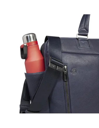 Piquadro Cronus two-handles leather...