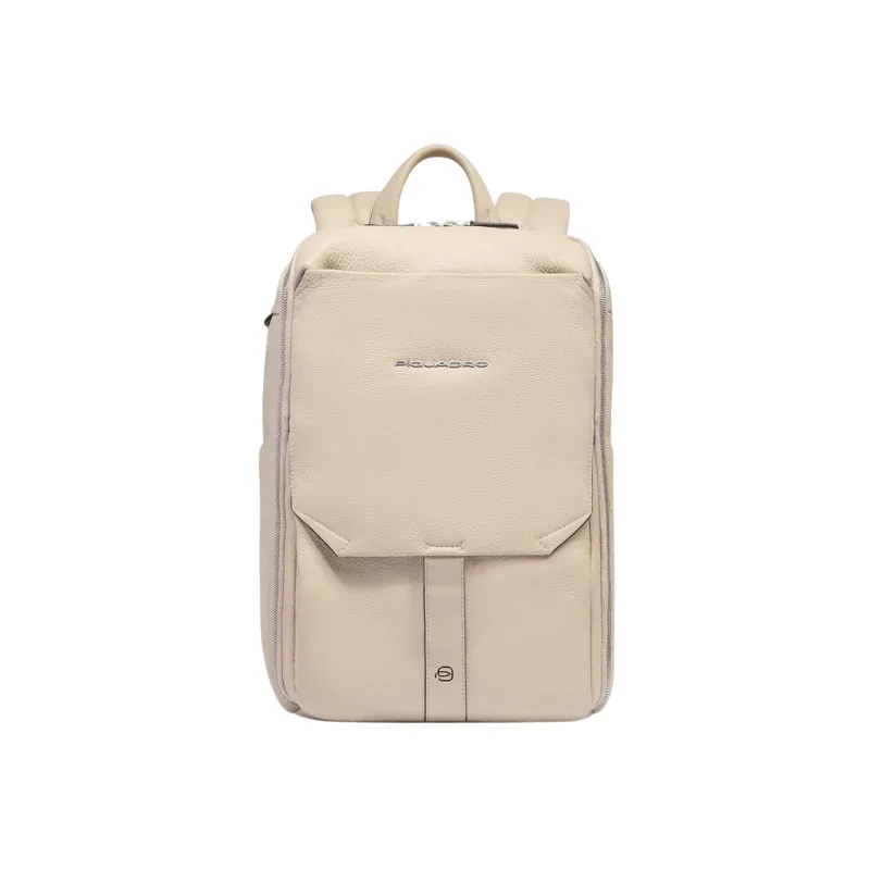 Piquadro Than mittelgroßer Computer-Rucksack aus Leder,...