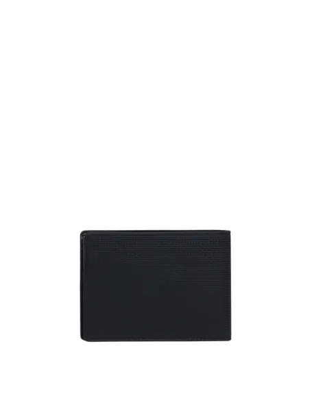 Herren-Geldbörse mit Münzfach Piquadro PQ-Earth, schwarz