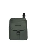 Piquadro Than iPad® man cross body bag, green