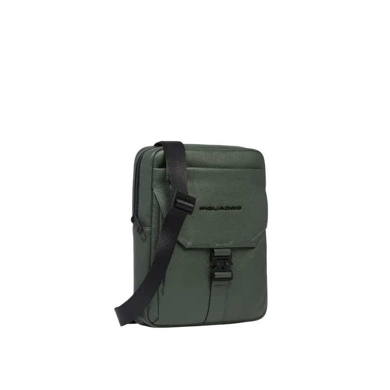 Herren iPad® Umhängetasche Piquadro Than, grün 2