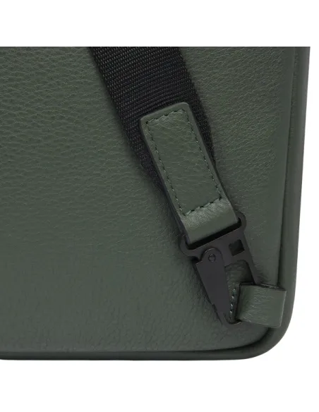 Piquadro Than iPad® man cross body bag, green