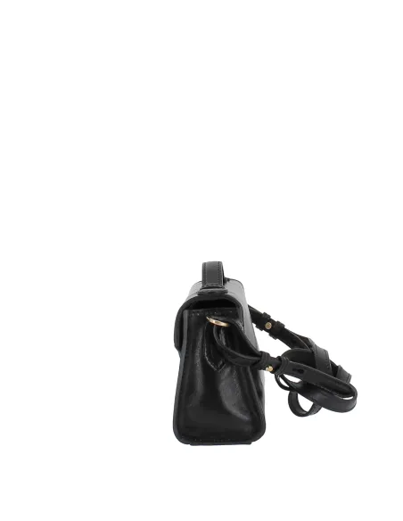 The Bridge Irene mini bag with handle and shoulder strap, black