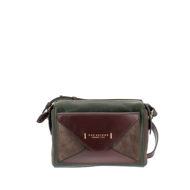 The Bridge Fedora Wow cross-body bag, bordeaux mix