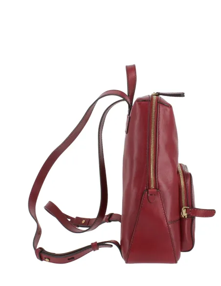 The Bridge Iolanda medium-sized women's backpack, red