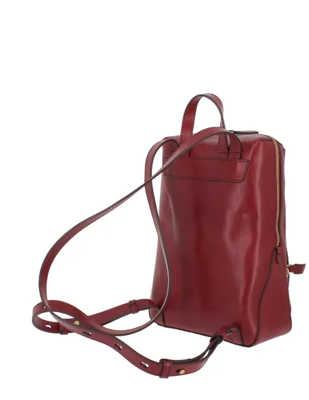 The Bridge Iolanda medium-sized women's backpack, red