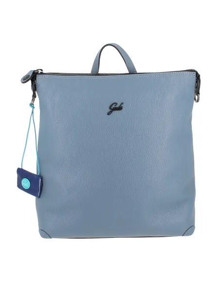 Gabs Lola women's leather backpack, powder blue
